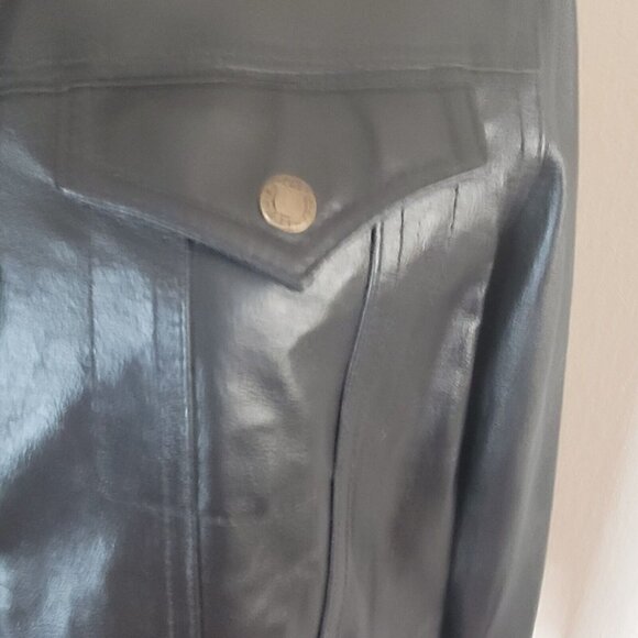 Finity Midnight Leather Jacket - Picture 7 of 12